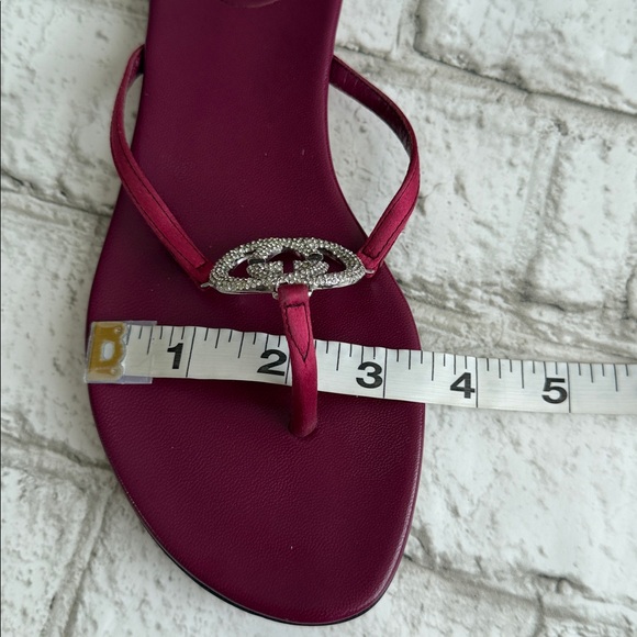 Gucci Rhinestone Thong Slippers - Picture 15 of 15